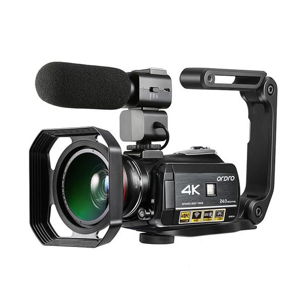 video camera 4k digital camcorder ordro ac3 youtube blogger vlog cameras filmadora with microphone stabilizer
video camera 4k digital camcorder ordro ac3 youtube blogger vlog cameras filmadora with microphone stabilizer