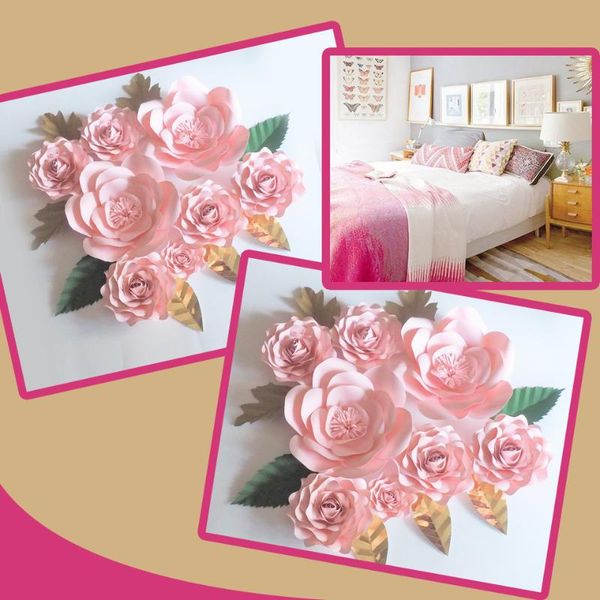 decorative flowers & wreaths 2021 diy craft large giant paper rose 8pcs +leaves wedding flower backdrop nursery wall decor video tutorial
decorative flowers & wreaths 2021 diy craft large giant paper rose 8pcs +leaves wedding flower backdrop nursery wall decor video tutorial
