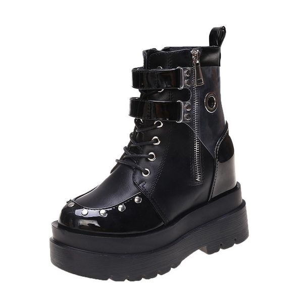 2021 the new fashion buckle riveite chunky ankle for the women of punk high platform motorcycle boots black woman sneakers v1b6
2021 the new fashion buckle riveite chunky ankle for the women of punk high platform motorcycle boots black woman sneakers v1b6
