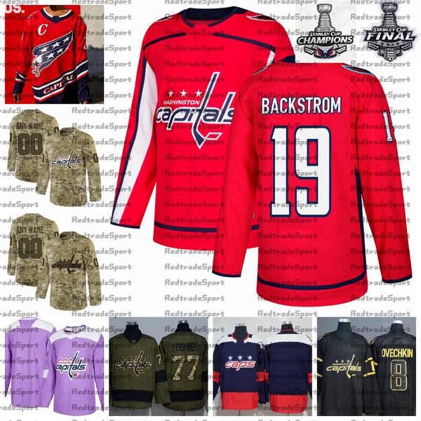 2021 reverse retro customize 19 nicklas backstrom washington capitals champions hockey jersey golden edition camo veterans day fights cancer, Black;red 
2021 reverse retro customize 19 nicklas backstrom washington capitals champions hockey jersey golden edition camo veterans day fights cancer, Black;red