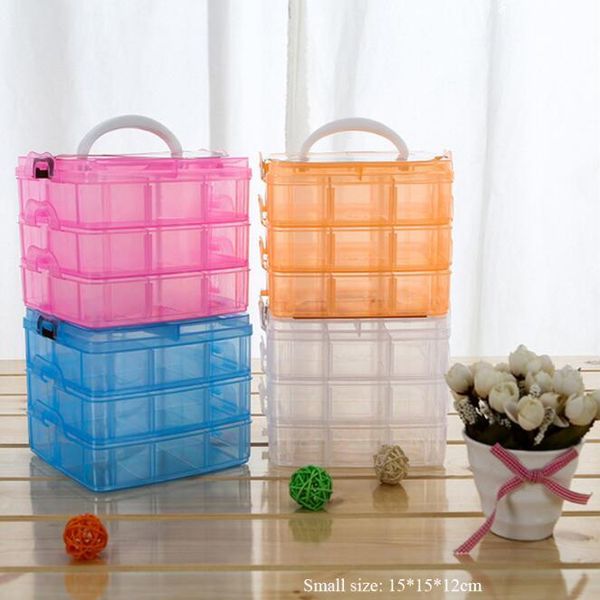 3 layers 18 racks storage box jewelry container pearl organizer home storage case organization clear plastic jewelry box, Pink;blue
3 layers 18 racks storage box jewelry container pearl organizer home storage case organization clear plastic jewelry box, Pink;blue