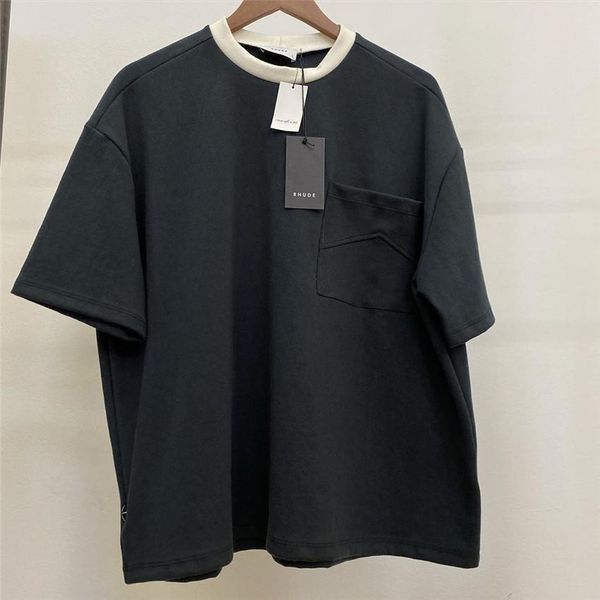 2020 rhude t-shirt men women casual t-shirts black beige o-neck rhude tee 1:1 cotton pocket grunge style, White;black
2020 rhude t-shirt men women casual t-shirts black beige o-neck rhude tee 1:1 cotton pocket grunge style, White;black