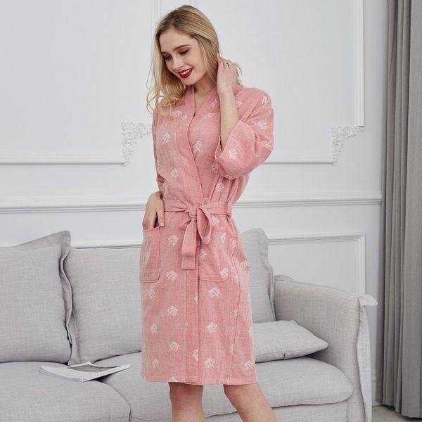 new arrival summer 100% cotton nightgown bath robe women's sleepwear double deck gauze sleepshirts female home bathrobe y200429, Black;red
new arrival summer 100% cotton nightgown bath robe women's sleepwear double deck gauze sleepshirts female home bathrobe y200429, Black;red