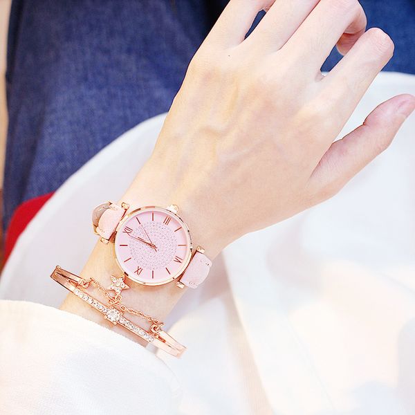 luxury gypsophila women's watches fashion starry sky ladies dress watch casual leather strap quartz wristwatch girl clock gifts, Slivery;brown
luxury gypsophila women's watches fashion starry sky ladies dress watch casual leather strap quartz wristwatch girl clock gifts, Slivery;brown