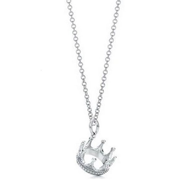 new high-quality 100% 9s25 sterling silver crown charm pendant necklace, ladies clavicle chain gift jewelry parcel mail
new high-quality 100% 9s25 sterling silver crown charm pendant necklace, ladies clavicle chain gift jewelry parcel mail