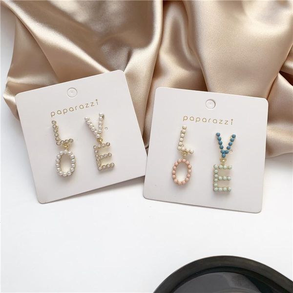new arrival colored imitation pearl love earrings fashion jewelry creative design sense long statement earrings for women., Silver
new arrival colored imitation pearl love earrings fashion jewelry creative design sense long statement earrings for women., Silver