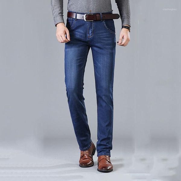 hcxy brand 2020 new men's jeans business casual cotton stretch slim jeans classic trousers denim pants male size 401, Blue
hcxy brand 2020 new men's jeans business casual cotton stretch slim jeans classic trousers denim pants male size 401, Blue