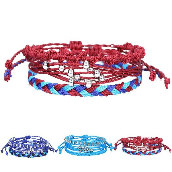 charm bracelets 3pcs geometric simple women braided rope bracelet set bohemian bead wristband string for wrist jewelry, Golden;silver
charm bracelets 3pcs geometric simple women braided rope bracelet set bohemian bead wristband string for wrist jewelry, Golden;silver