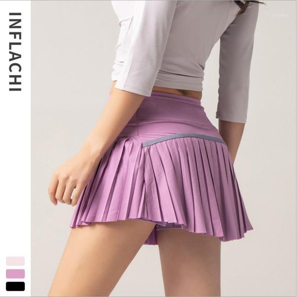 women 2 in 1 tennis skirt quick dry fitness sports skirt high waist gym shorts high waist running shorts with pocket1, White;red
women 2 in 1 tennis skirt quick dry fitness sports skirt high waist gym shorts high waist running shorts with pocket1, White;red