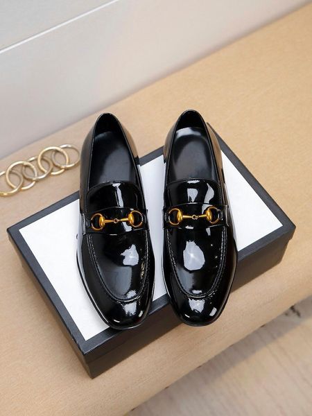 m1 2020 autumn business oxford shoes pu leather men breathable offical dress shoes pointed toe slip-on buckle casual flat shoes 11, Black
m1 2020 autumn business oxford shoes pu leather men breathable offical dress shoes pointed toe slip-on buckle casual flat shoes 11, Black