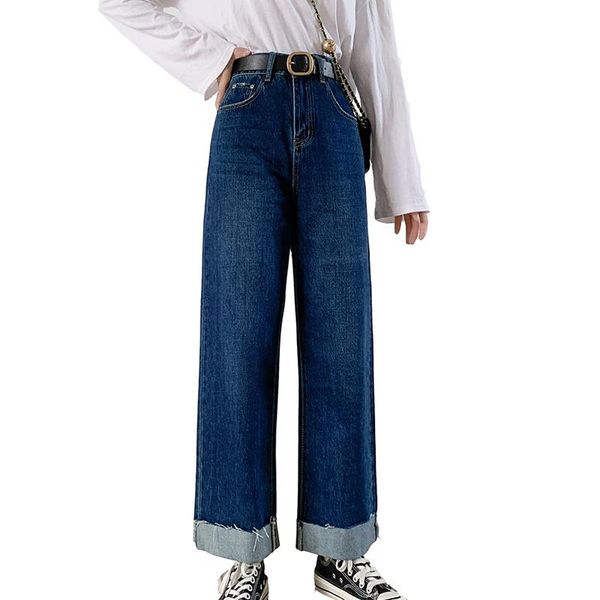 women's jeans women denim pants casual bottoms cotton straight trousers autumn spring high waist, Blue
women's jeans women denim pants casual bottoms cotton straight trousers autumn spring high waist, Blue