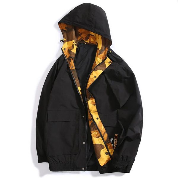 hooded casual jacket men loose zipper coat men new large size embroidered single breasted dropship, Black;brown
hooded casual jacket men loose zipper coat men new large size embroidered single breasted dropship, Black;brown