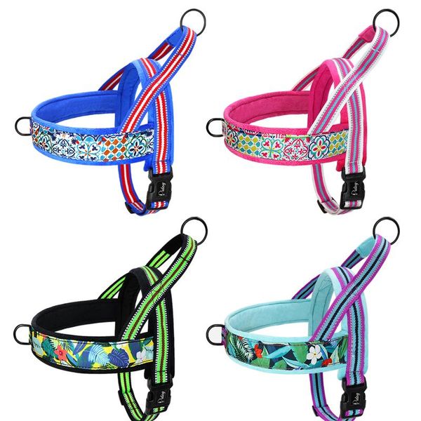 dog harness vest no pull nylon reflective puppy harnesses for small medium large dogs adjustable outdoor walking pet har bbywle
dog harness vest no pull nylon reflective puppy harnesses for small medium large dogs adjustable outdoor walking pet har bbywle