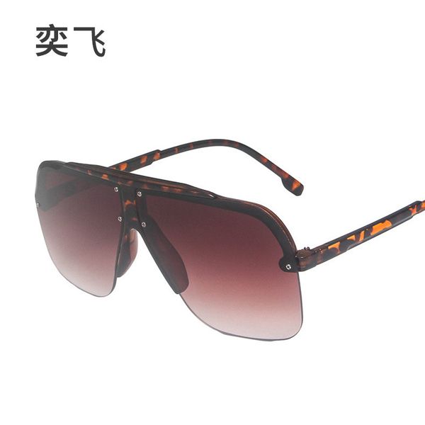 2021 new style big cool motorcycle half frame sunglasses, White;black 
2021 new style big cool motorcycle half frame sunglasses, White;black