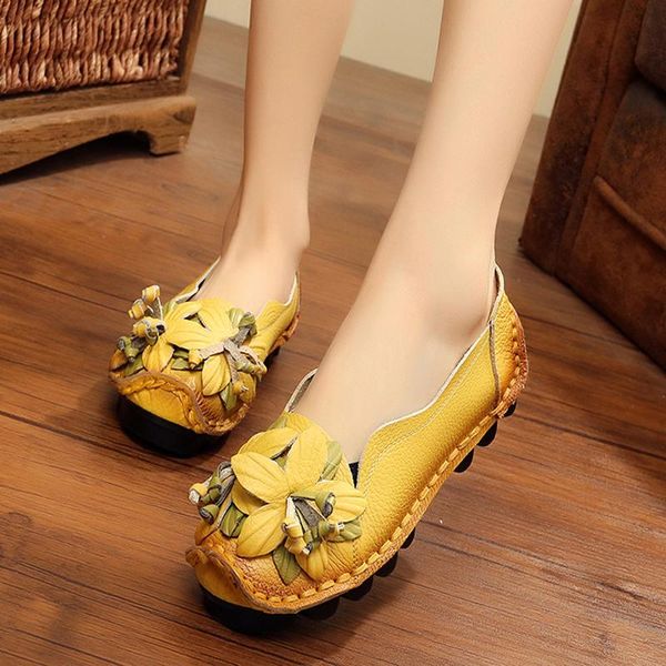 new national wind flowers flat shoes women handmade genuine leather shoes women retro soft bottom flat autumn flats, Black
new national wind flowers flat shoes women handmade genuine leather shoes women retro soft bottom flat autumn flats, Black