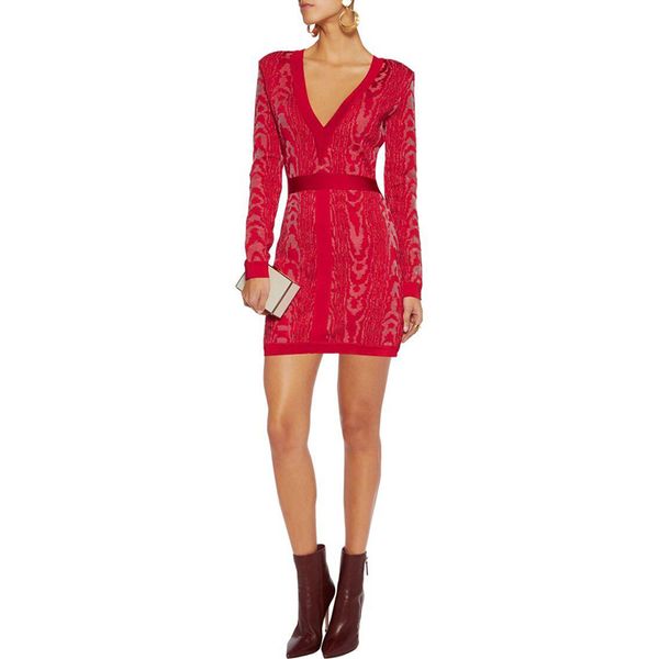 2021 new designer hl long sleeve v-neck winter& autumn dresses man-made silk evening gown elegant short formal party h2832, Black
2021 new designer hl long sleeve v-neck winter& autumn dresses man-made silk evening gown elegant short formal party h2832, Black