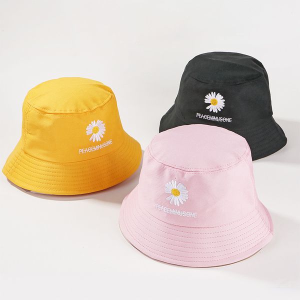 men women summer gd daisy bucket hat floral pattern fishing hat outdoor travel sun visor fashion embroidery panama cap, Blue;gray
men women summer gd daisy bucket hat floral pattern fishing hat outdoor travel sun visor fashion embroidery panama cap, Blue;gray