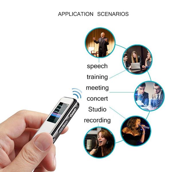 26 languages 8gb 360° digital voice recorder voice activated recording color display recorder usb flash drive audio sound
26 languages 8gb 360° digital voice recorder voice activated recording color display recorder usb flash drive audio sound