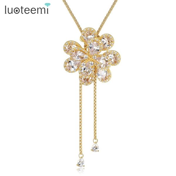 luoteemi new arrival big flower movable pendant necklaces for women female long winter sweater chain party accessories 201013, Silver
luoteemi new arrival big flower movable pendant necklaces for women female long winter sweater chain party accessories 201013, Silver