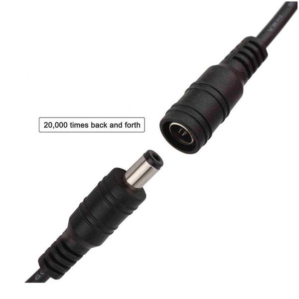 12 в постоянного тока шнур питания 5,5 * 2.1 мм мужской женский адаптер питания удлинитель 1 м 2 м 5 м 10 м cctv камеры cctv расширяют прово
12 в постоянного тока шнур питания 5,5 * 2.1 мм мужской женский адаптер питания удлинитель 1 м 2 м 5 м 10 м cctv камеры cctv расширяют прово