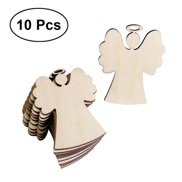 10pcs wooden angel shaped pendants christmas party decor hanging ornaments for christmas tree
10pcs wooden angel shaped pendants christmas party decor hanging ornaments for christmas tree