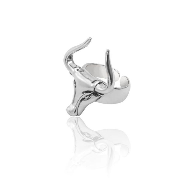 cluster rings gothic punk bull head ring men vintage hip hop adjustable animal biker jewelry drop bague homme, Golden;silver
cluster rings gothic punk bull head ring men vintage hip hop adjustable animal biker jewelry drop bague homme, Golden;silver