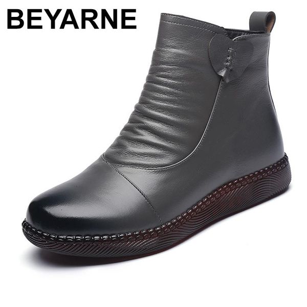 beyarne 2020 autumn women's shoes leather boots women fashion winter boots women flats non-slip warm thick-soled shoes, Black
beyarne 2020 autumn women's shoes leather boots women fashion winter boots women flats non-slip warm thick-soled shoes, Black