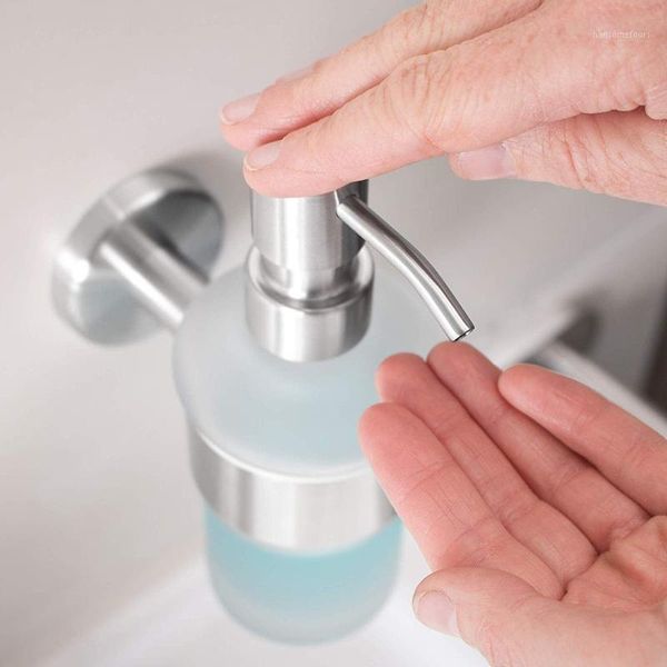 304 stainless steel liquid soap holder shampoo dispenser bathroom liquid foam pump 200 ml1
304 stainless steel liquid soap holder shampoo dispenser bathroom liquid foam pump 200 ml1