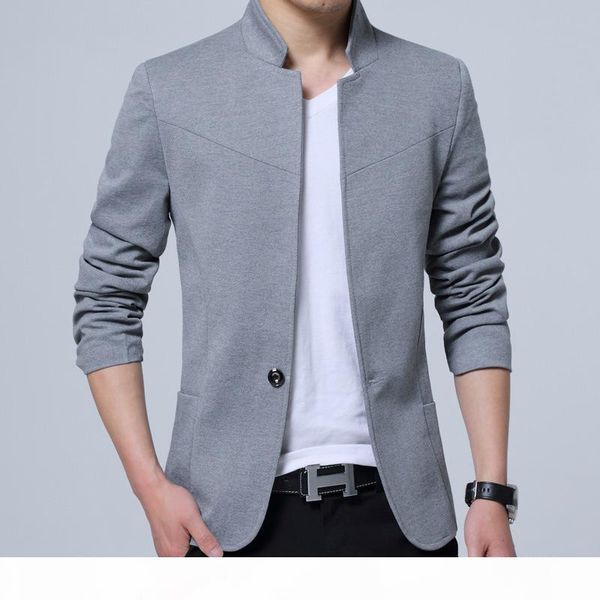 men mandarin collar business casual silm fit blazer masculino pure color blazers plus size 5xl blazer men suits, White;black
men mandarin collar business casual silm fit blazer masculino pure color blazers plus size 5xl blazer men suits, White;black