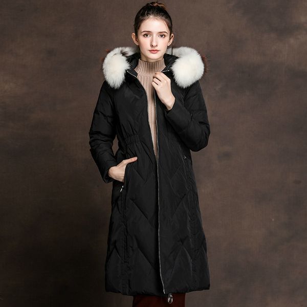duck long white jacket, hooded coat, women's leather with raccoon collar, winter jackets smxl6065 myb9, Black
duck long white jacket, hooded coat, women's leather with raccoon collar, winter jackets smxl6065 myb9, Black