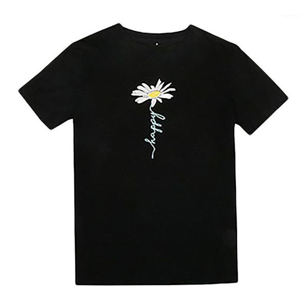 women's t-shirt daisy flower print tshirts casual streetwear short sleeve tees women hip hop fashion summer t shirts female1, White
women's t-shirt daisy flower print tshirts casual streetwear short sleeve tees women hip hop fashion summer t shirts female1, White
