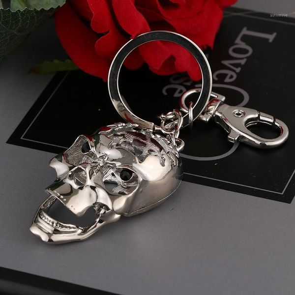 2020 tinykenro fashion new style beautiful noble gothic hollow skull metal wallet bag keychain1, Silver
2020 tinykenro fashion new style beautiful noble gothic hollow skull metal wallet bag keychain1, Silver