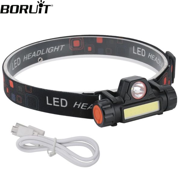 boruit xpe cob led mini headlamp stepless dimming headlight usb rechargable 18650 head torch with magnet for camping hunting
boruit xpe cob led mini headlamp stepless dimming headlight usb rechargable 18650 head torch with magnet for camping hunting