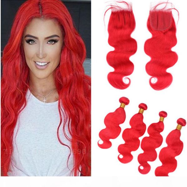 bright red body wave 4bundles brazilian human hair and closure 5pcs lot pure red wavy virgin hair weaves with 4x4 front lace closure, Black;brown
bright red body wave 4bundles brazilian human hair and closure 5pcs lot pure red wavy virgin hair weaves with 4x4 front lace closure, Black;brown