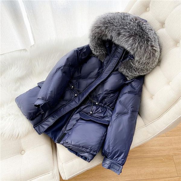 autumn women's winter down jacket real fur hat 2020 new korean down jacket female white duck fashion bread warm coat1, Black
autumn women's winter down jacket real fur hat 2020 new korean down jacket female white duck fashion bread warm coat1, Black