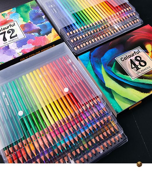 Brutfuner 48/72/120/180 Color Multicolour Pencils Set Artist Painting Sketching Professional Watercolor Pencil Supplies 05865
Brutfuner 48/72/120/180 Color Multicolour Pencils Set Artist Painting Sketching Professional Watercolor Pencil Supplies 05865