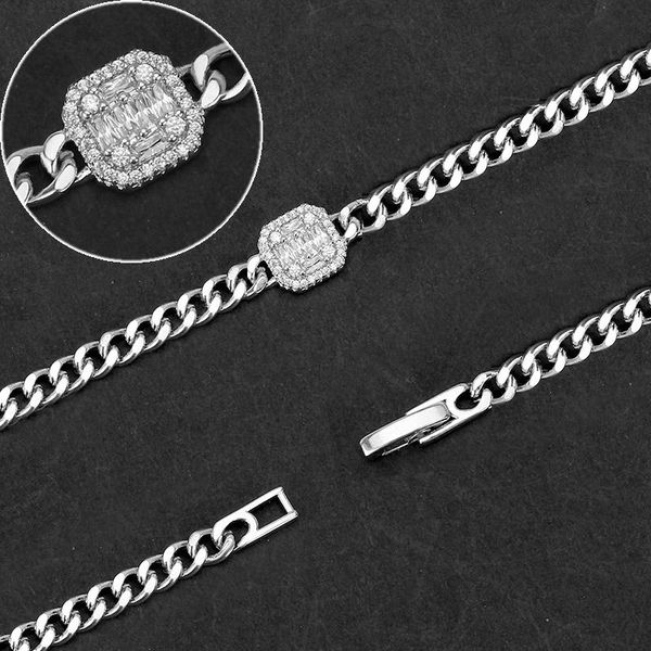 tirim charm figaro chain silver color bracelet for women cubic zirconia fashion trendy office jewelri jewelry&accessories, Black
tirim charm figaro chain silver color bracelet for women cubic zirconia fashion trendy office jewelri jewelry&accessories, Black