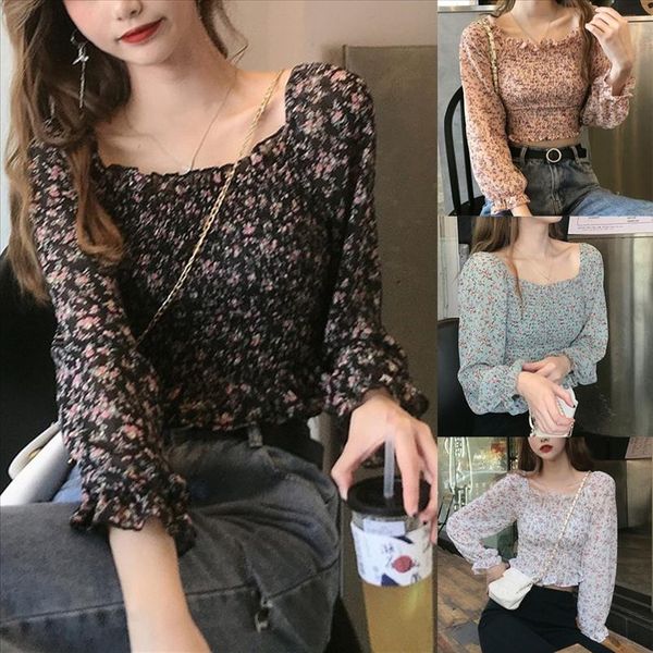 леди sexy blouse women crop top retro floral printing с длинным рукавом сексуальный французский жилет блузка сладкий квадратный воротник кор, White
леди sexy blouse women crop top retro floral printing с длинным рукавом сексуальный французский жилет блузка сладкий квадратный воротник кор, White