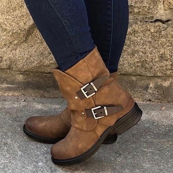 women ankle boots low heel buckle zipper short boots autumn pu leather round toe ladies booties casual flat shoes punk #q28w, Black
women ankle boots low heel buckle zipper short boots autumn pu leather round toe ladies booties casual flat shoes punk #q28w, Black