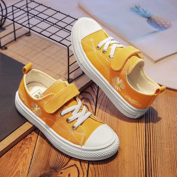 men's and women's shoes velcro spring and summer 2020 new korean leisure ins daisy breathable sports canvas shoes c1212, Black;white
men's and women's shoes velcro spring and summer 2020 new korean leisure ins daisy breathable sports canvas shoes c1212, Black;white