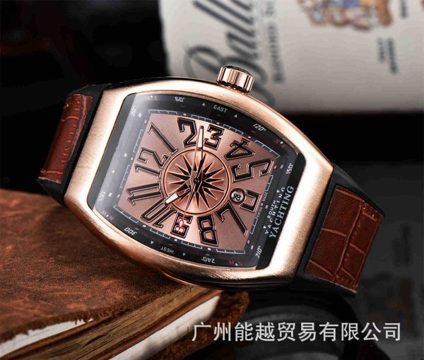 146 chronograph working stainless steel mens luxury watches for man multifunction fashion casual quartz watche, Slivery;brown
146 chronograph working stainless steel mens luxury watches for man multifunction fashion casual quartz watche, Slivery;brown