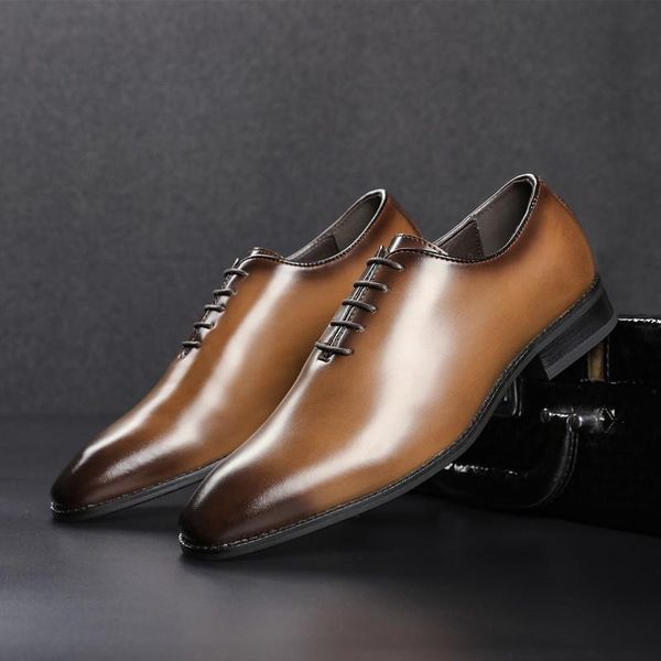 spring new fashion men shoes genuine leather formal dress loafers japanese vintage business wedding lace-up oxfords, Black
spring new fashion men shoes genuine leather formal dress loafers japanese vintage business wedding lace-up oxfords, Black