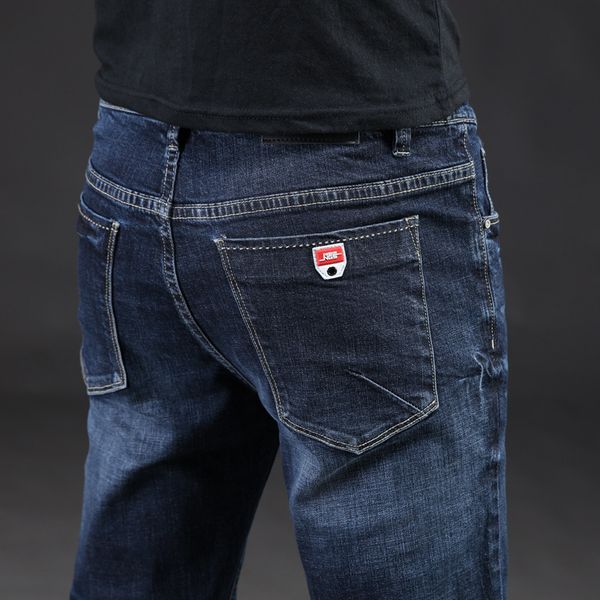 icpans jeans men stretch straight pockets solid casual gloria jeans men brand denim clothes men's jeans size 42 44 46 q0105, Black;white
icpans jeans men stretch straight pockets solid casual gloria jeans men brand denim clothes men's jeans size 42 44 46 q0105, Black;white