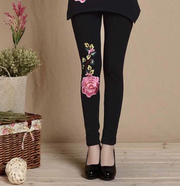 l xl xxl 3xl black white embroidery leggings for women spring autumn bohemian flowers embroider pencil pant ethnic trousers
l xl xxl 3xl black white embroidery leggings for women spring autumn bohemian flowers embroider pencil pant ethnic trousers