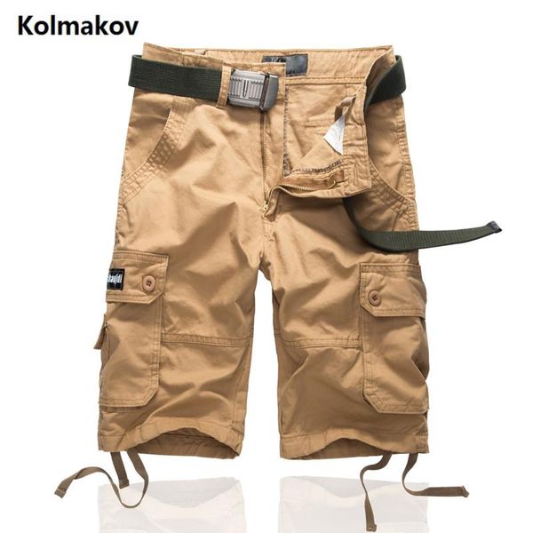 kolmakov 2020 new men's fashion cargo shorts men camouflage casual 100% cotton shorts homme, White;black
kolmakov 2020 new men's fashion cargo shorts men camouflage casual 100% cotton shorts homme, White;black