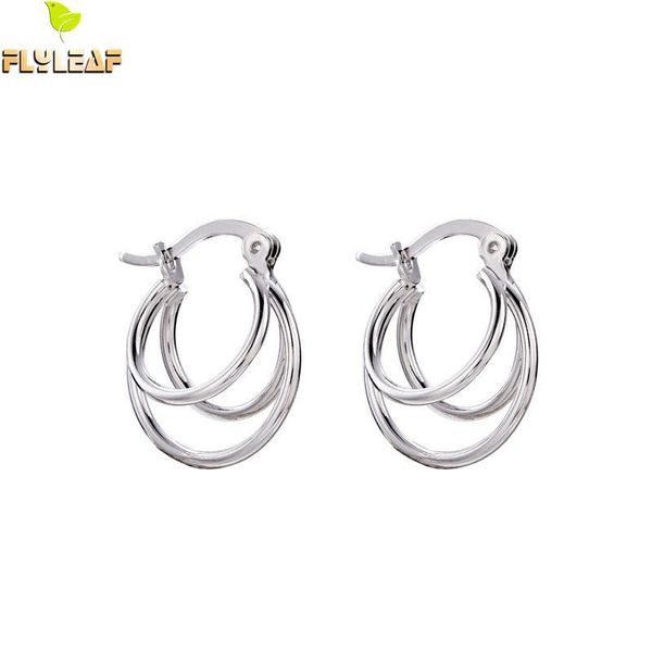 flyleaf multi-layer circle hoop earrings for women 100% 925 silver fine earings fashion jewelry ear buckle huggies, Golden;silver
flyleaf multi-layer circle hoop earrings for women 100% 925 silver fine earings fashion jewelry ear buckle huggies, Golden;silver