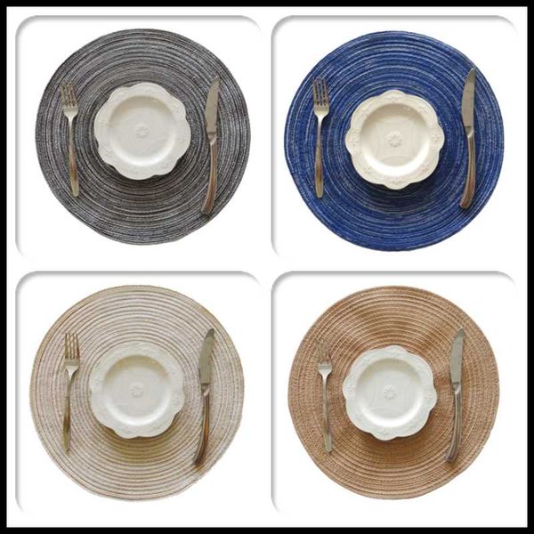 mats & pads table mat for kitchen cotton linen insulation pad solid round design placemats non slip dining decoration
mats & pads table mat for kitchen cotton linen insulation pad solid round design placemats non slip dining decoration