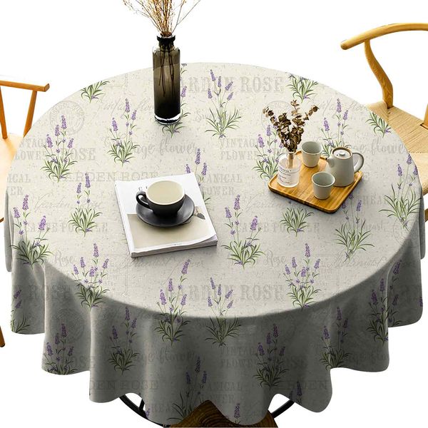 round tablecloth for kitchen dining tablevintage grunge pattern with bunch of herbal blossoms faded retro texts
round tablecloth for kitchen dining tablevintage grunge pattern with bunch of herbal blossoms faded retro texts