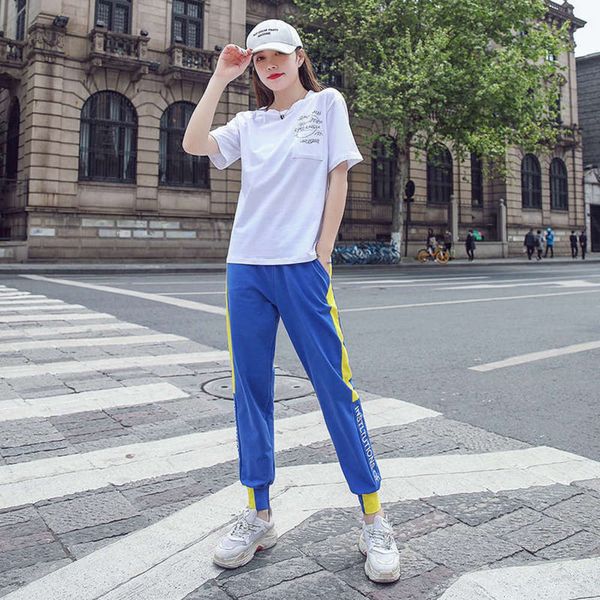 2020 sports and wear leisure women's summer new fashion hip hop bf trend ghost step dance suit, Gray
2020 sports and wear leisure women's summer new fashion hip hop bf trend ghost step dance suit, Gray