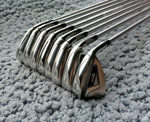 new men's m6 golf club irons set 4-9.p.s (8pcs) golf clubs with head cover graphite or steel shaft r/s
new men's m6 golf club irons set 4-9.p.s (8pcs) golf clubs with head cover graphite or steel shaft r/s